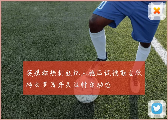 英媒称热刺经纪人施压促德勒古欣转会罗马并关注特尔动态